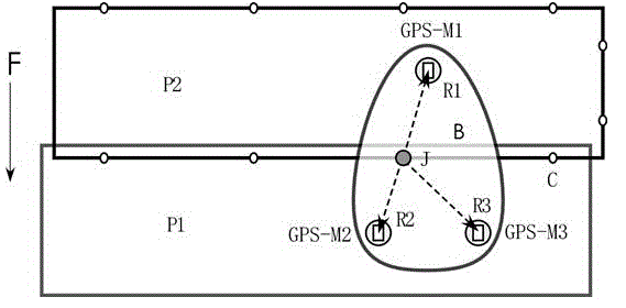 Real-time detection method of sinking position of flexible mattress