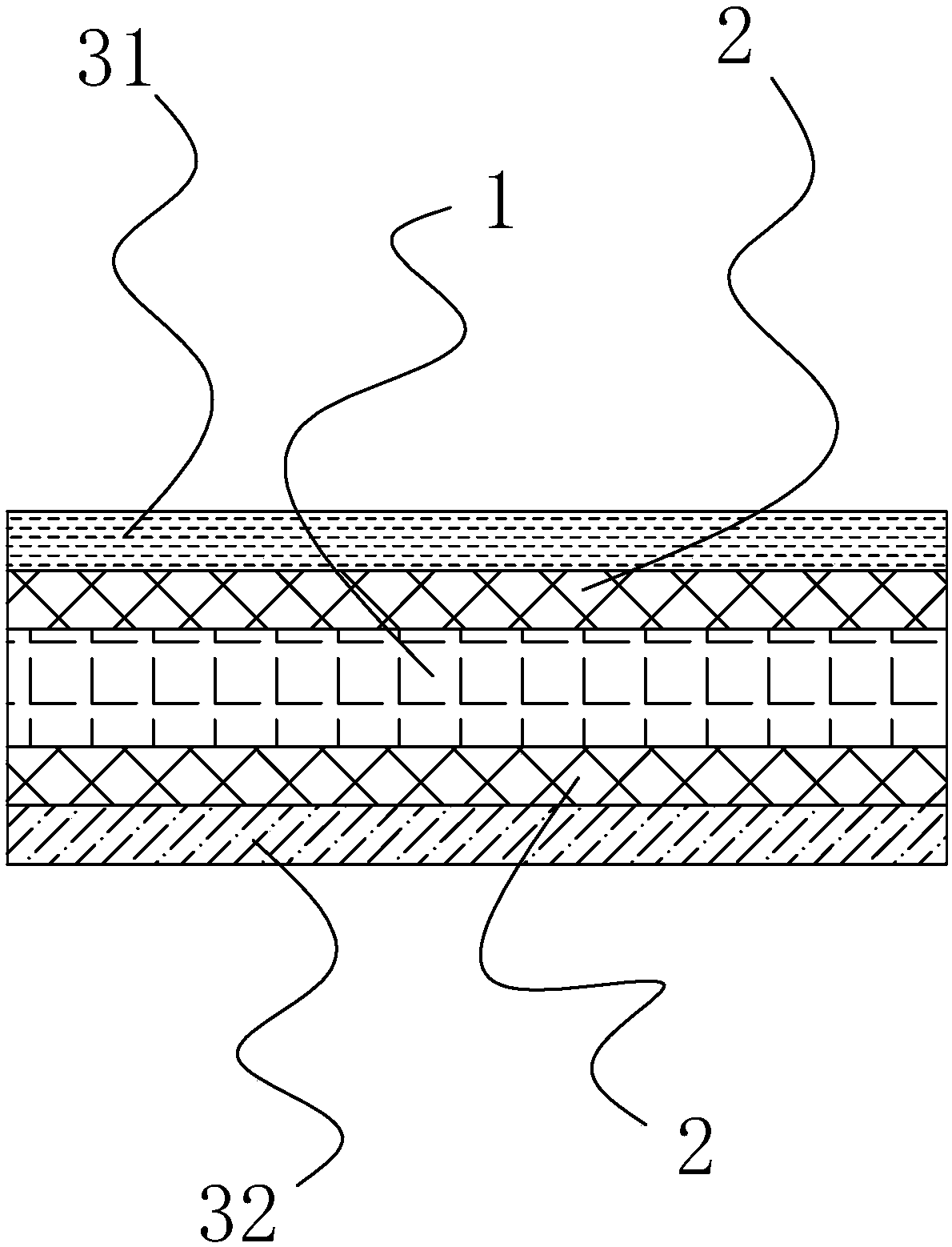 A kind of facing adhesive film paper with health care function and preparation method thereof