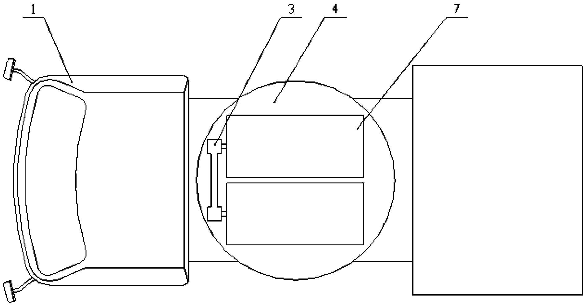 Bidirectional guardrail cleaning vehicle