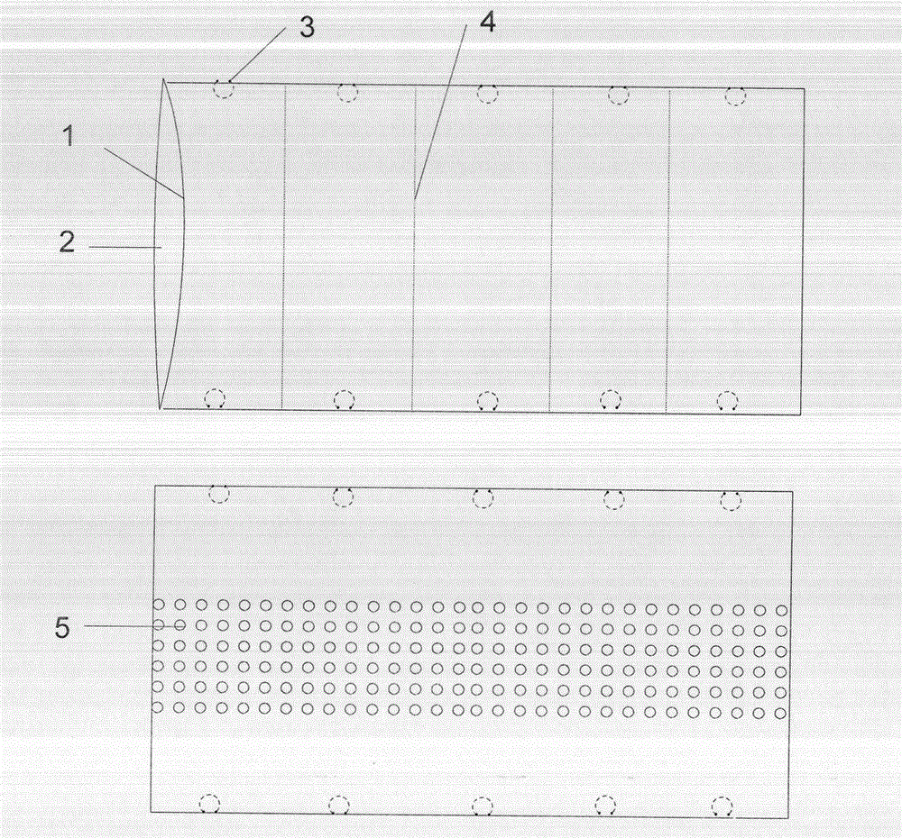 Agricultural mulching film with double-layer structure