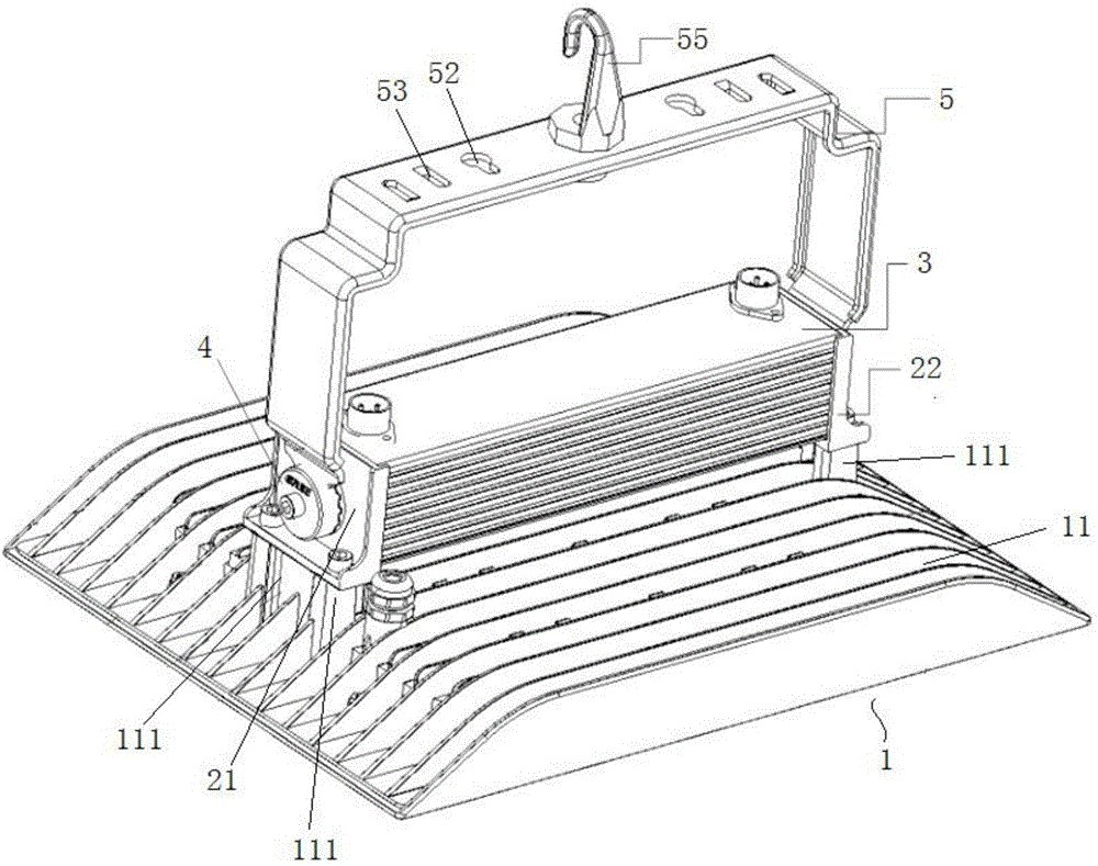 Industrial and mining lamp assembly