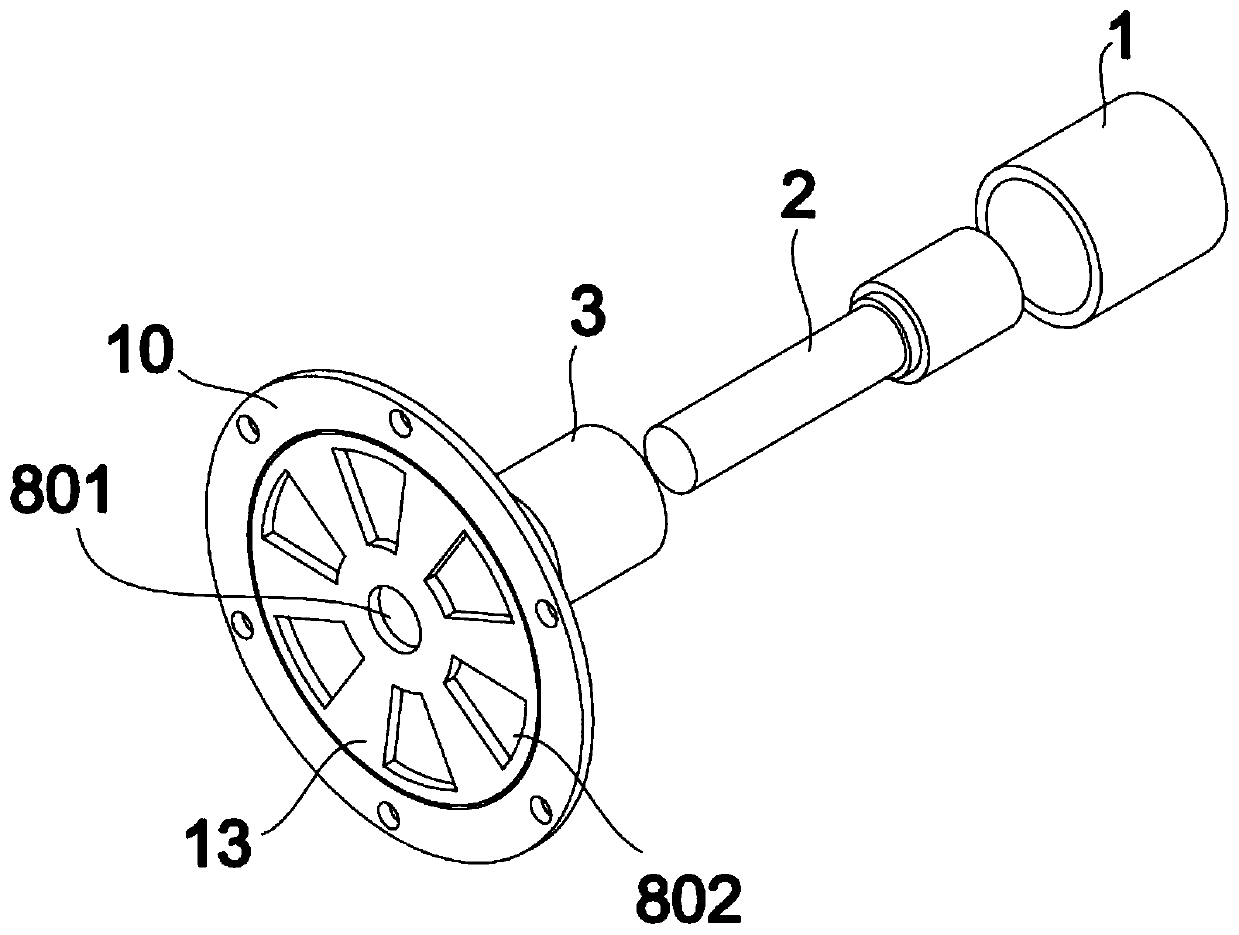 Protective cover for high-pressure micro-mist dust suppression nozzle