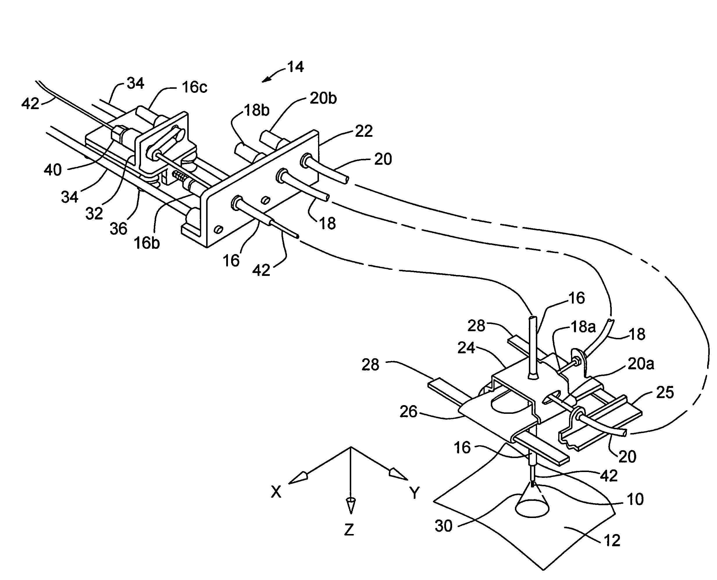 Apparatus and methods for radiation treatment of tissue surfaces