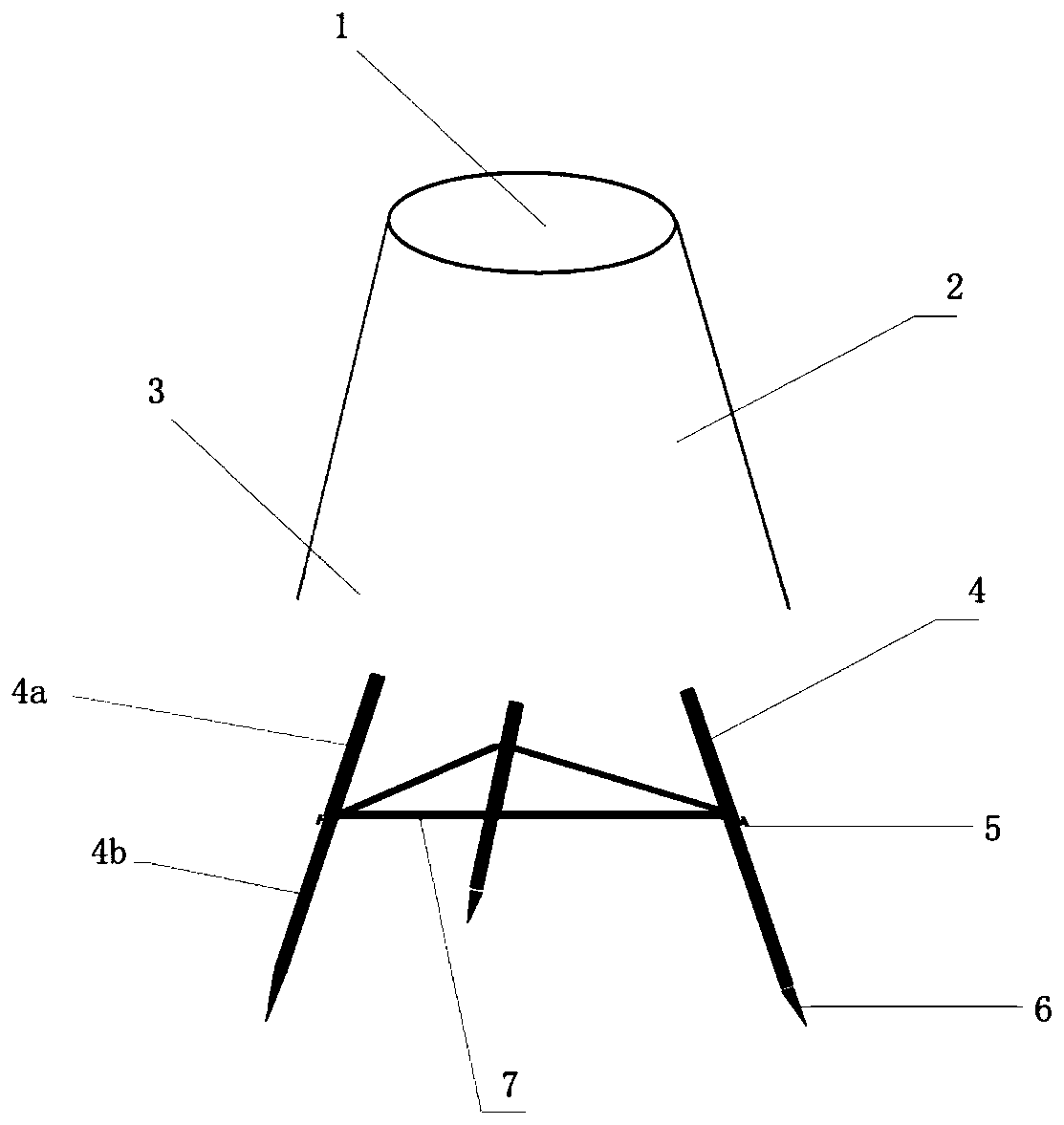 Multi-function riparian biodiversity maintenance structure and construction method thereof