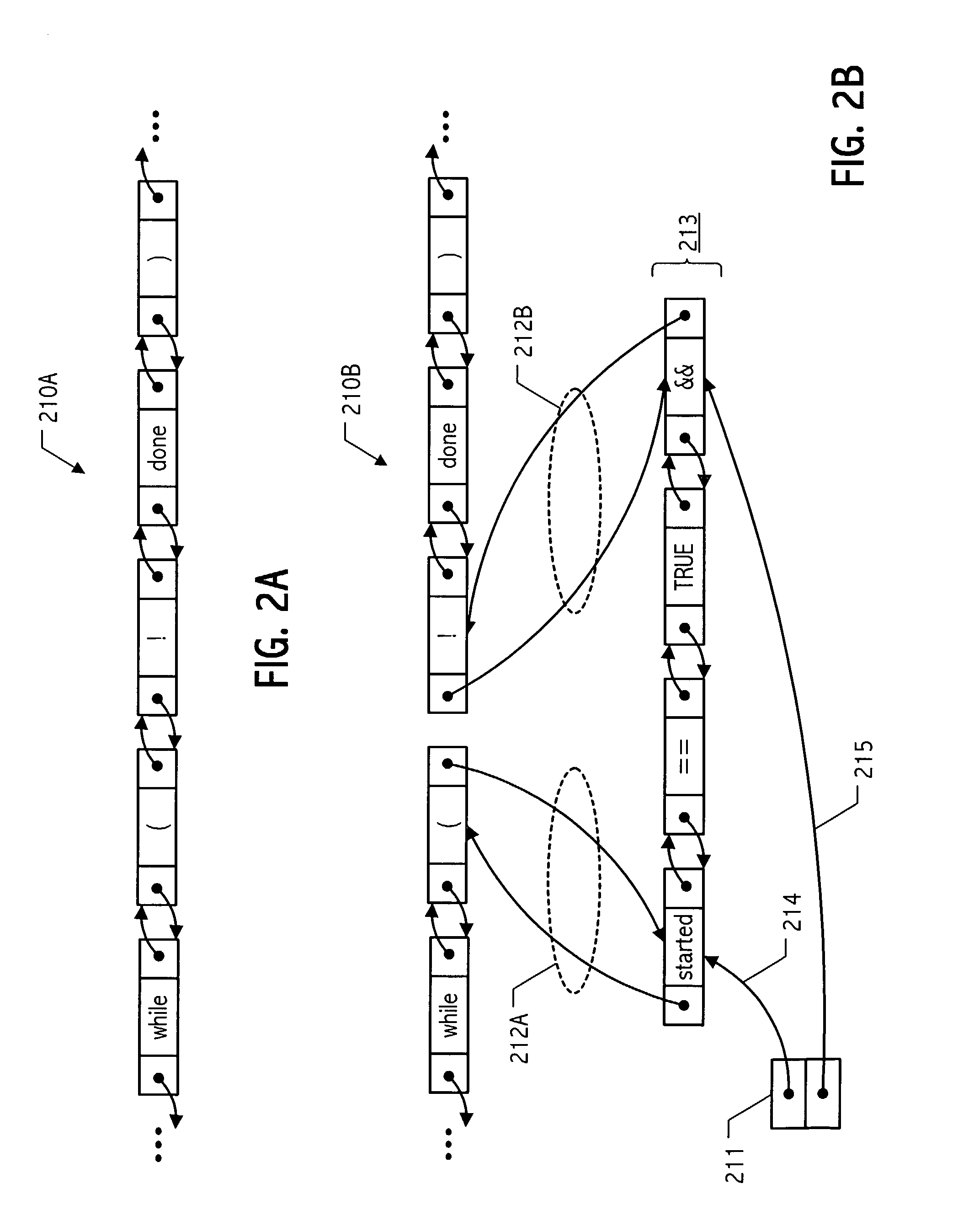 Undo/redo technique for token-oriented representation of program code