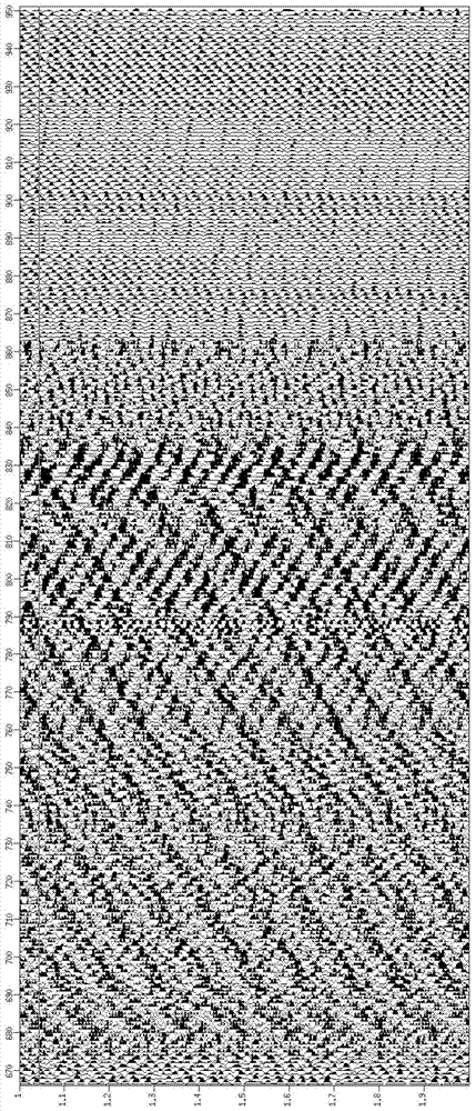 A method and device for suppressing harmonic interference of microseismic monitoring data