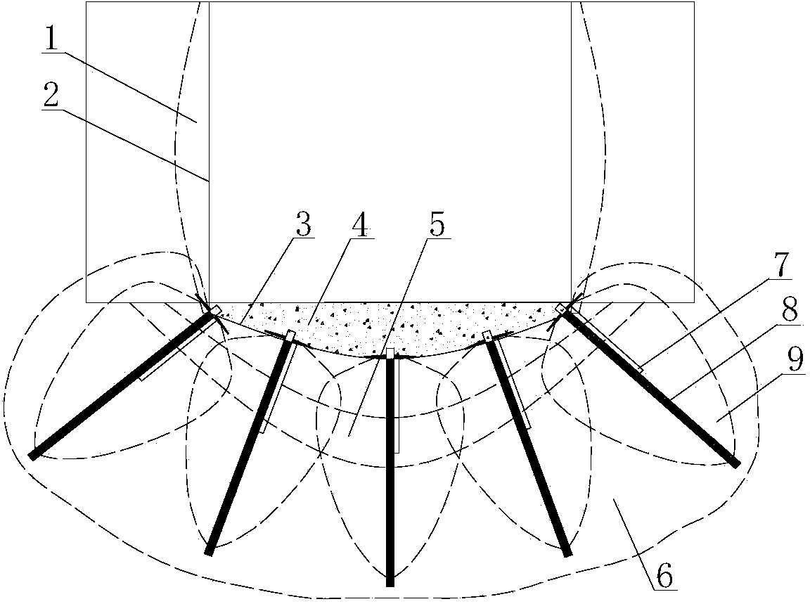 Method for anchoring coal mine tunnel bottom plate