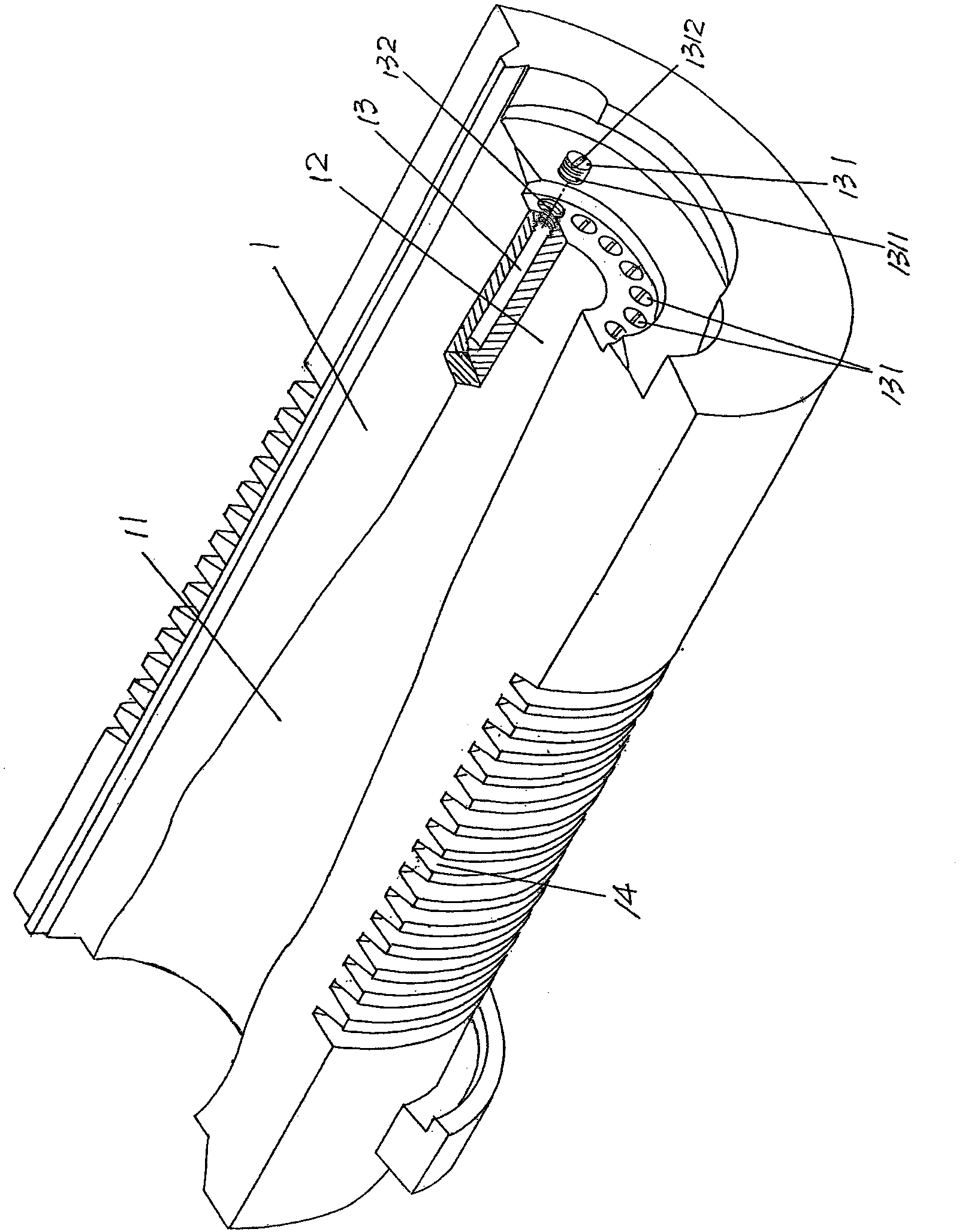 Mold for manufacturing glass container