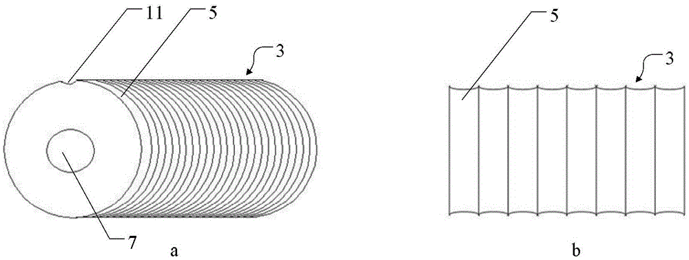 A heating device for a laminating machine