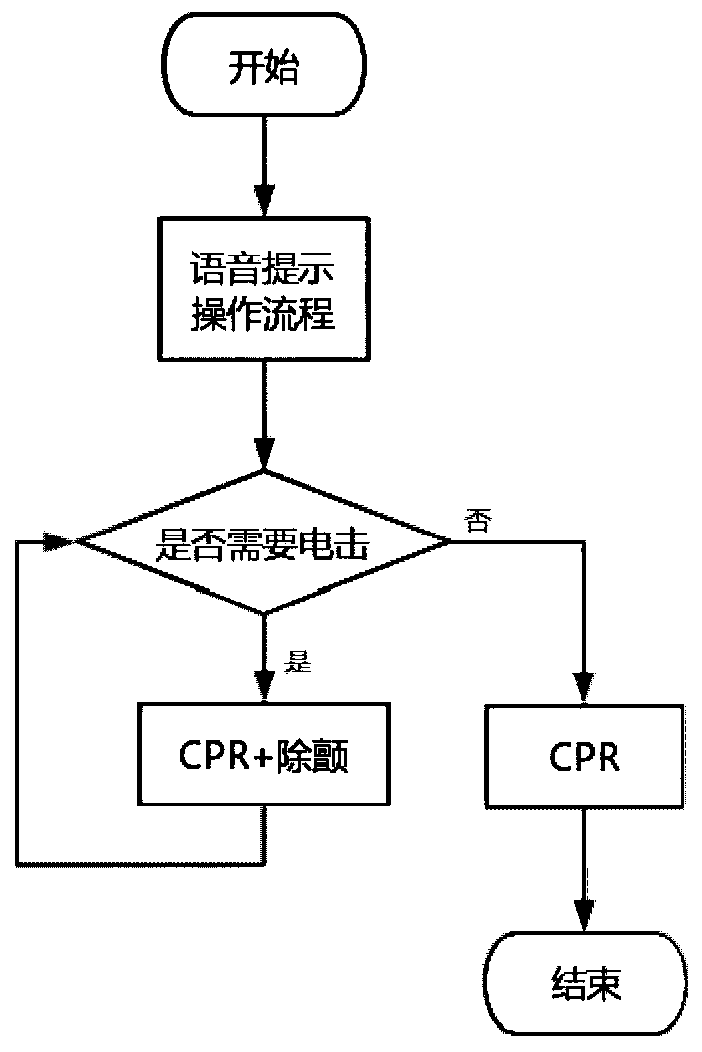 Defibrillation device and method capable of carrying out cardio-pulmonary resuscitation