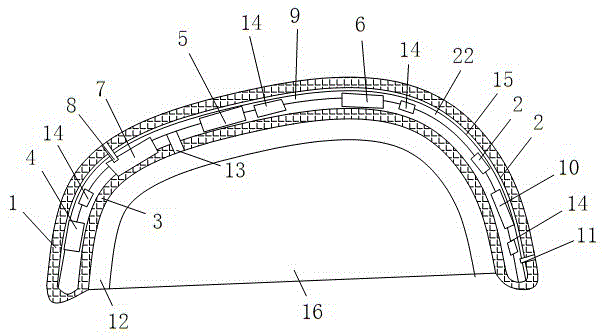 Biochemical sensing helmet for field individual combat based on Beidou navigation satellite system