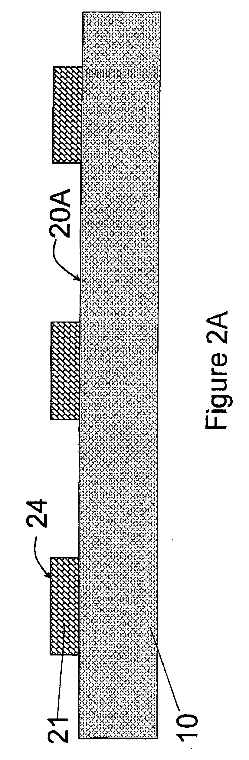 Finger pattern formation for thin film solar cells