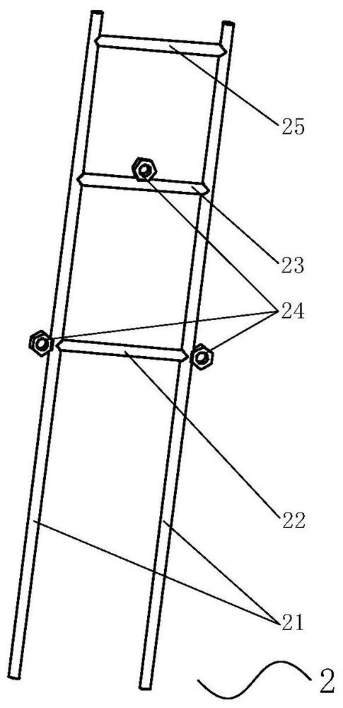 Detachable multi-pot pitaya pot frame and pitaya cultivation method