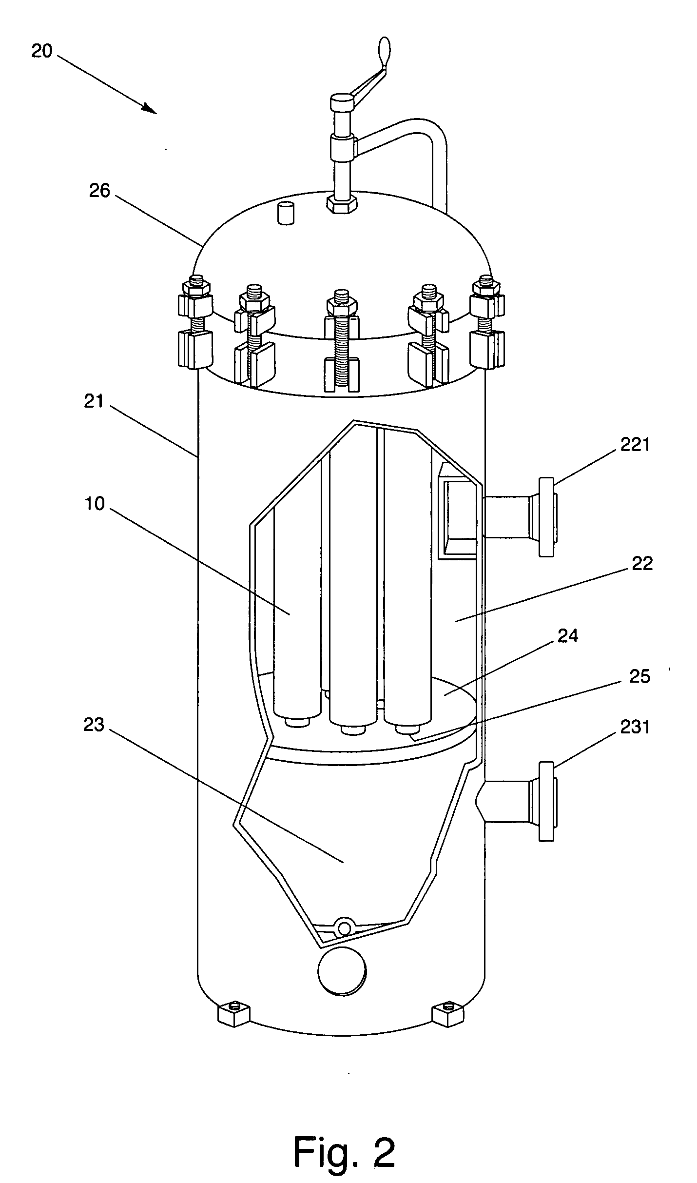 Composite adsorbent block for the treatment of contaminated fluids