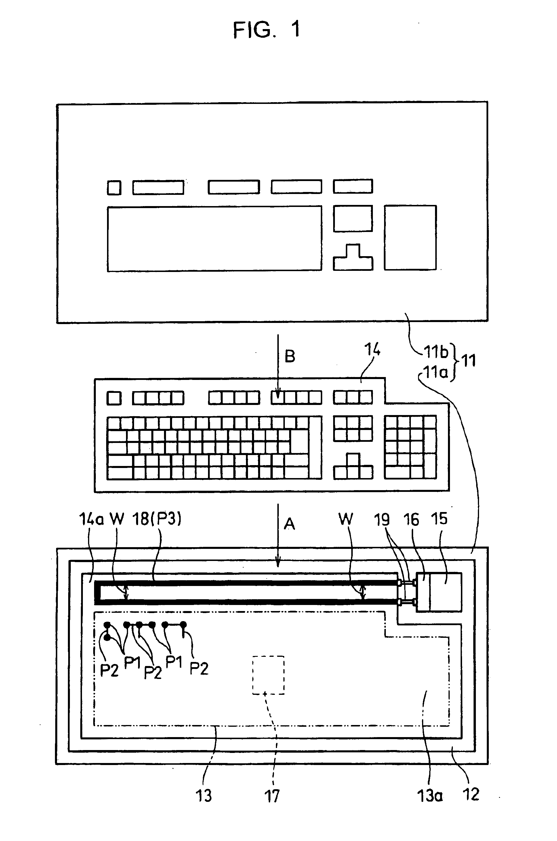 Wireless keyboard