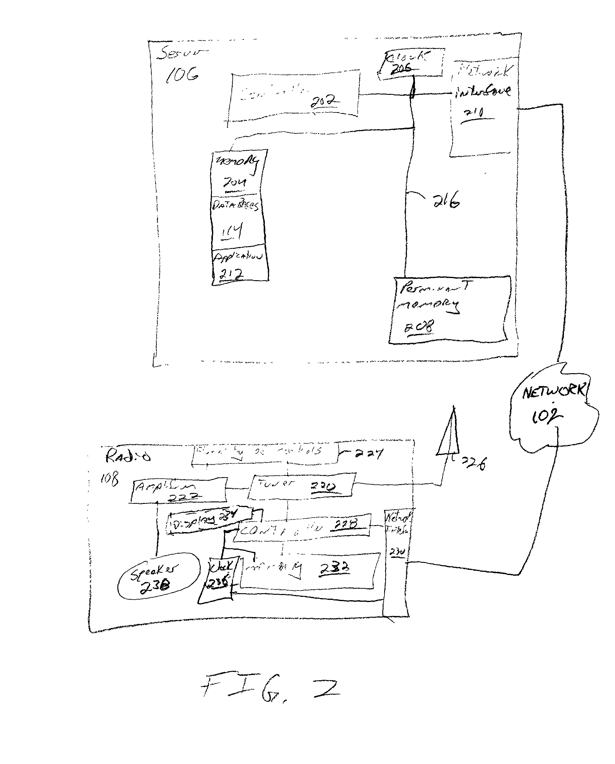 Remote programming of radio preset stations over a network