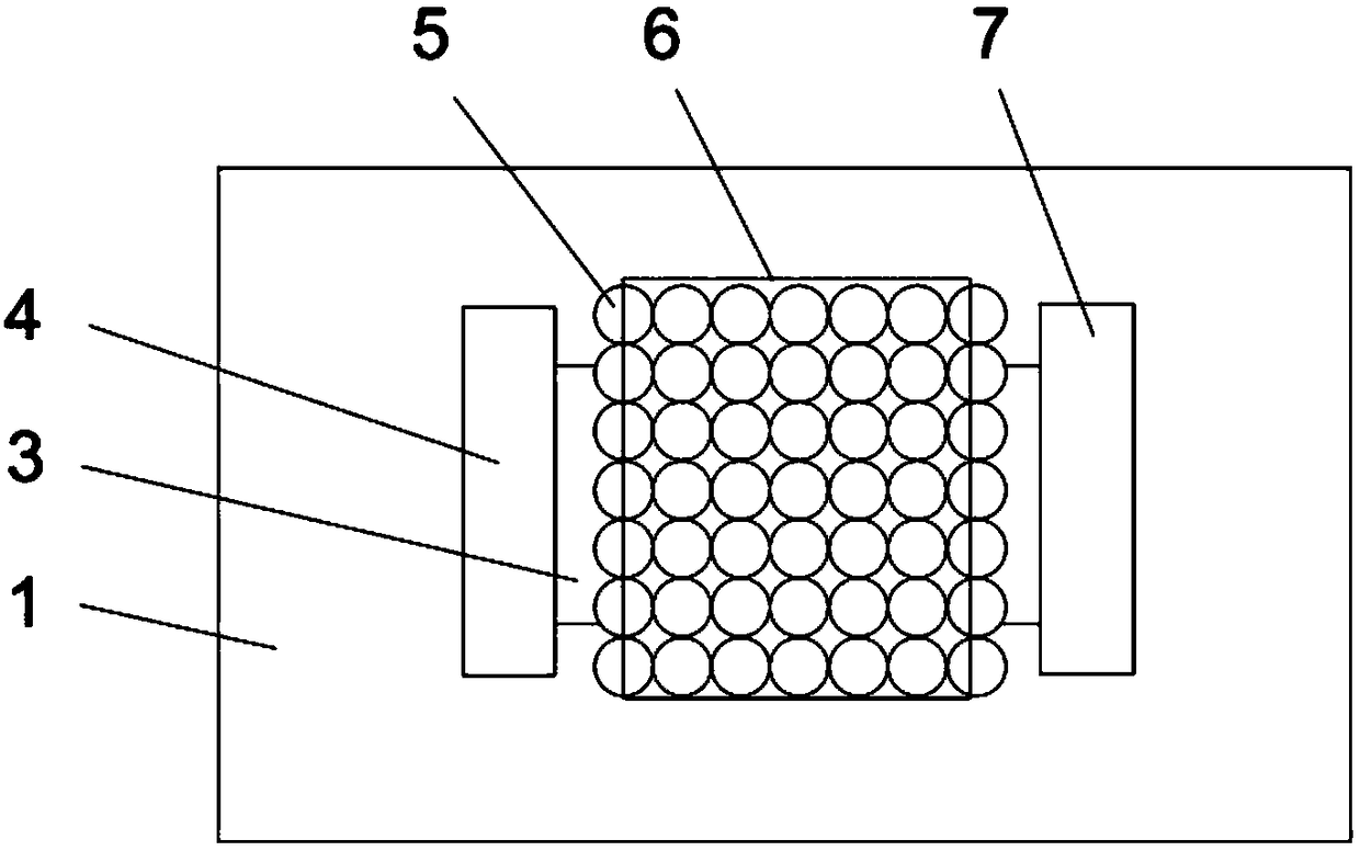 Quantum dot structure photoelectric detector and preparation method thereof