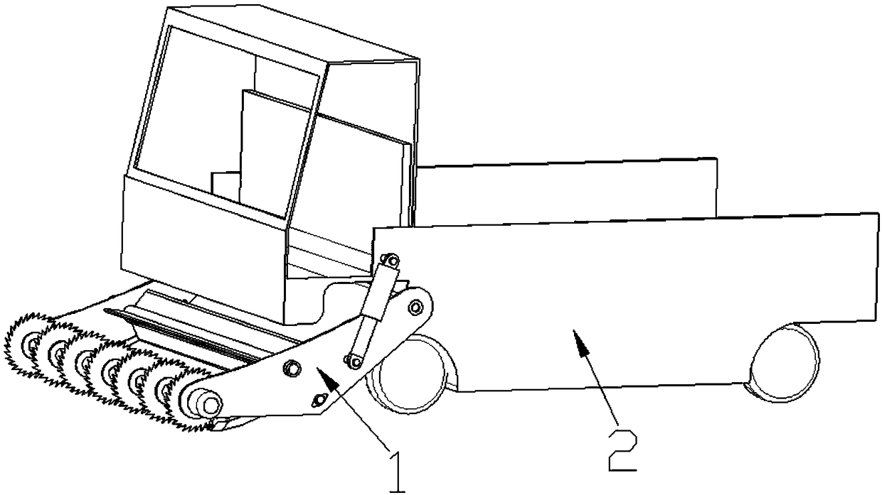 Turf transplanting and cutting machine