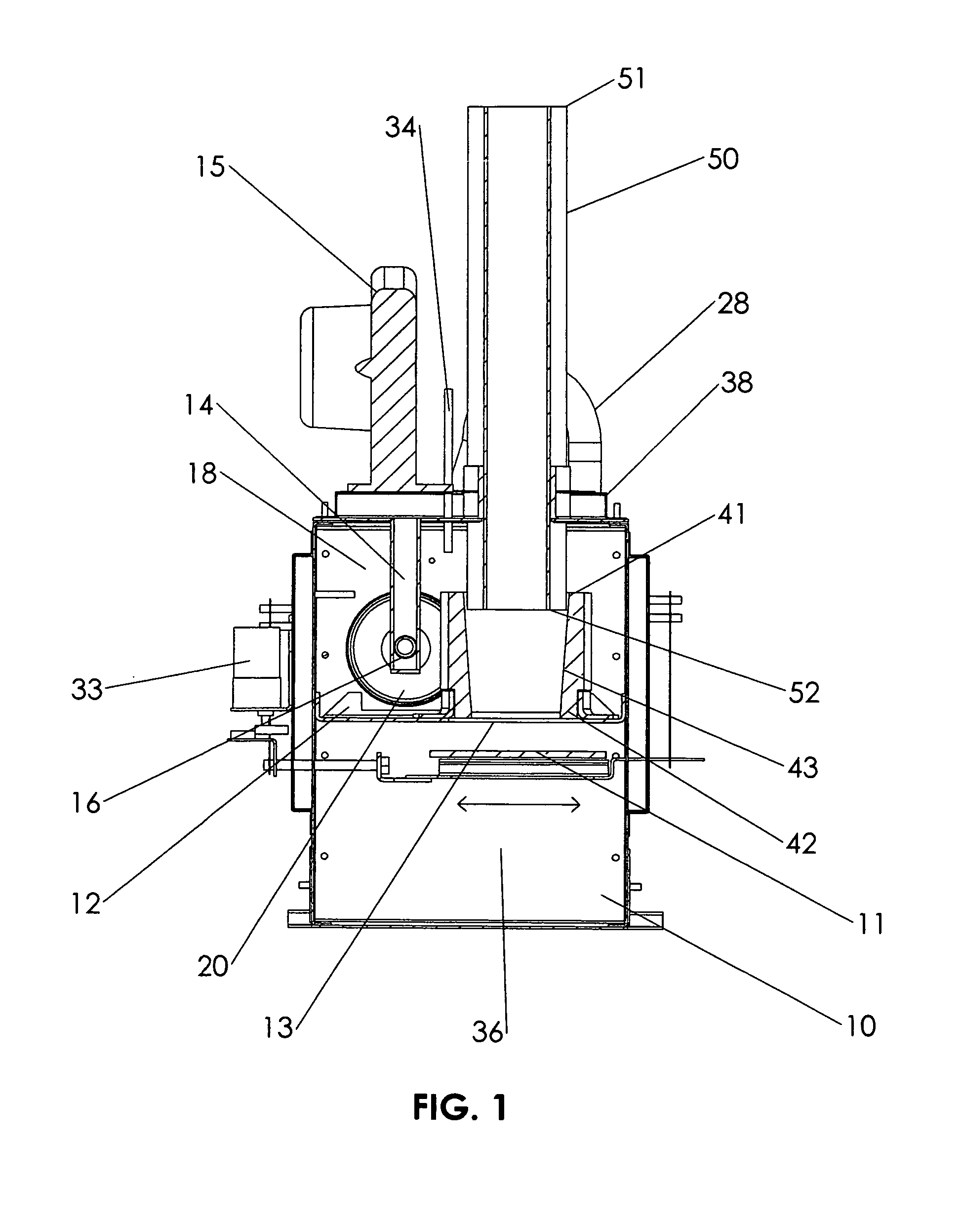 Device for gasification and combustion of solid fuel