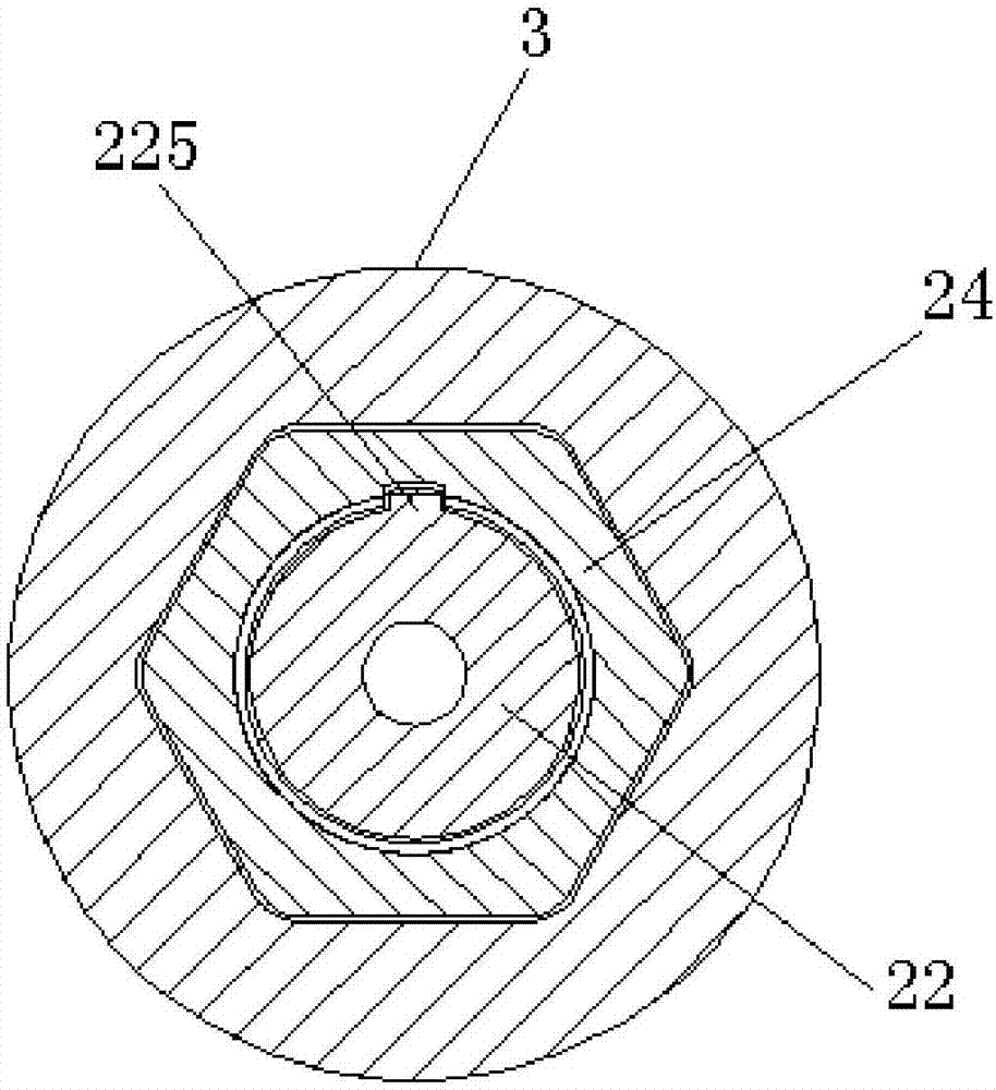 Rotary discharging type cosmetic container