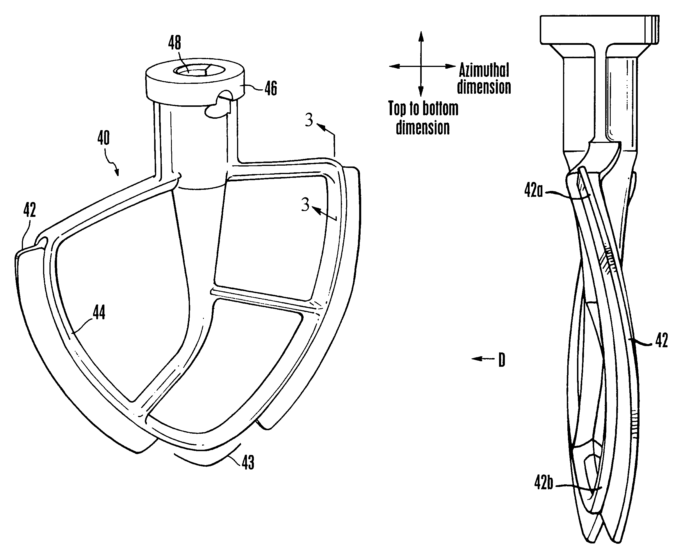 Mixing bowl with attachment