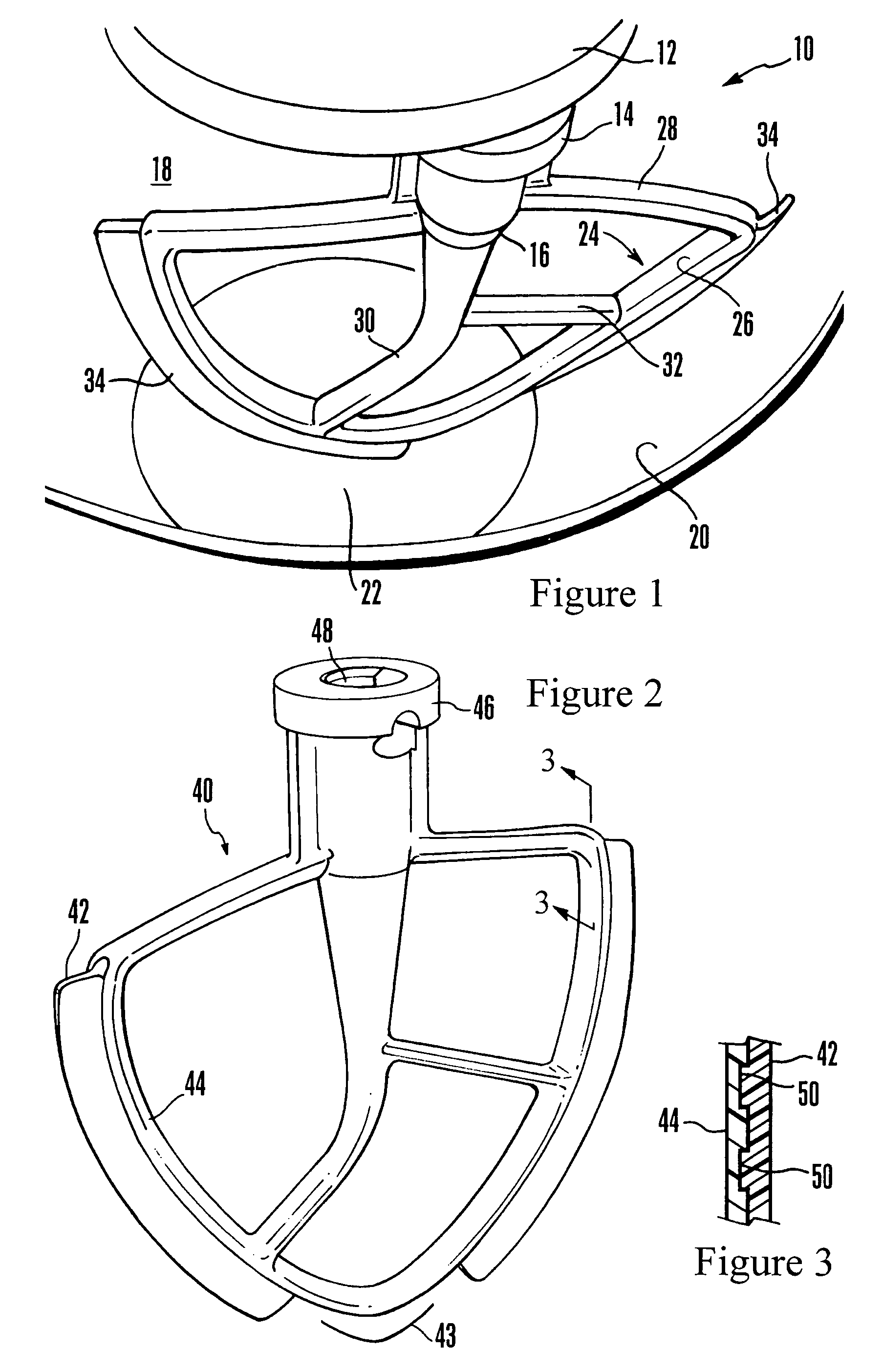 Mixing bowl with attachment