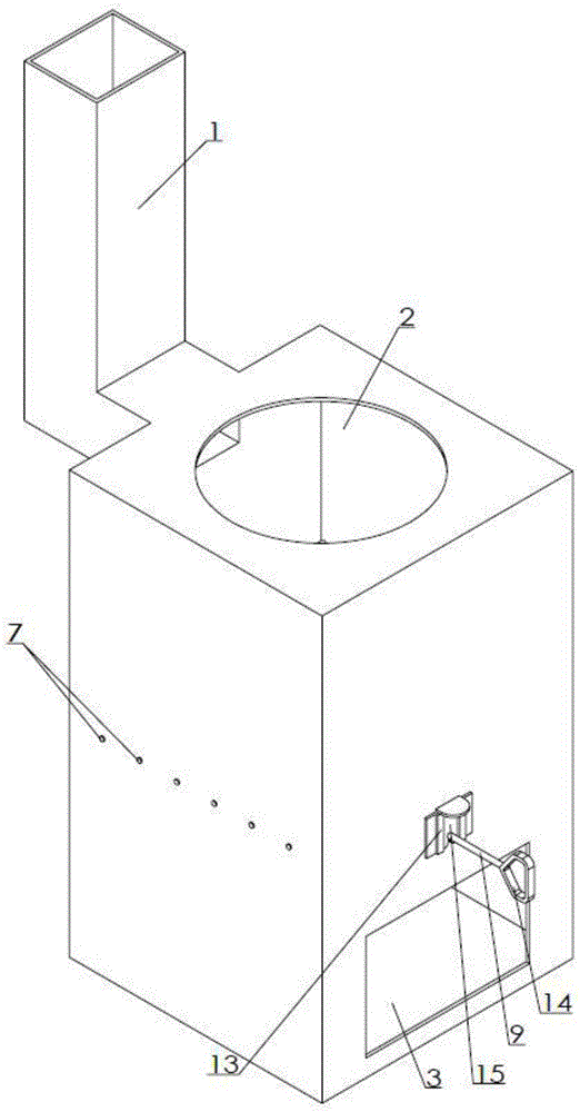 Warped plate type biofuel furnace