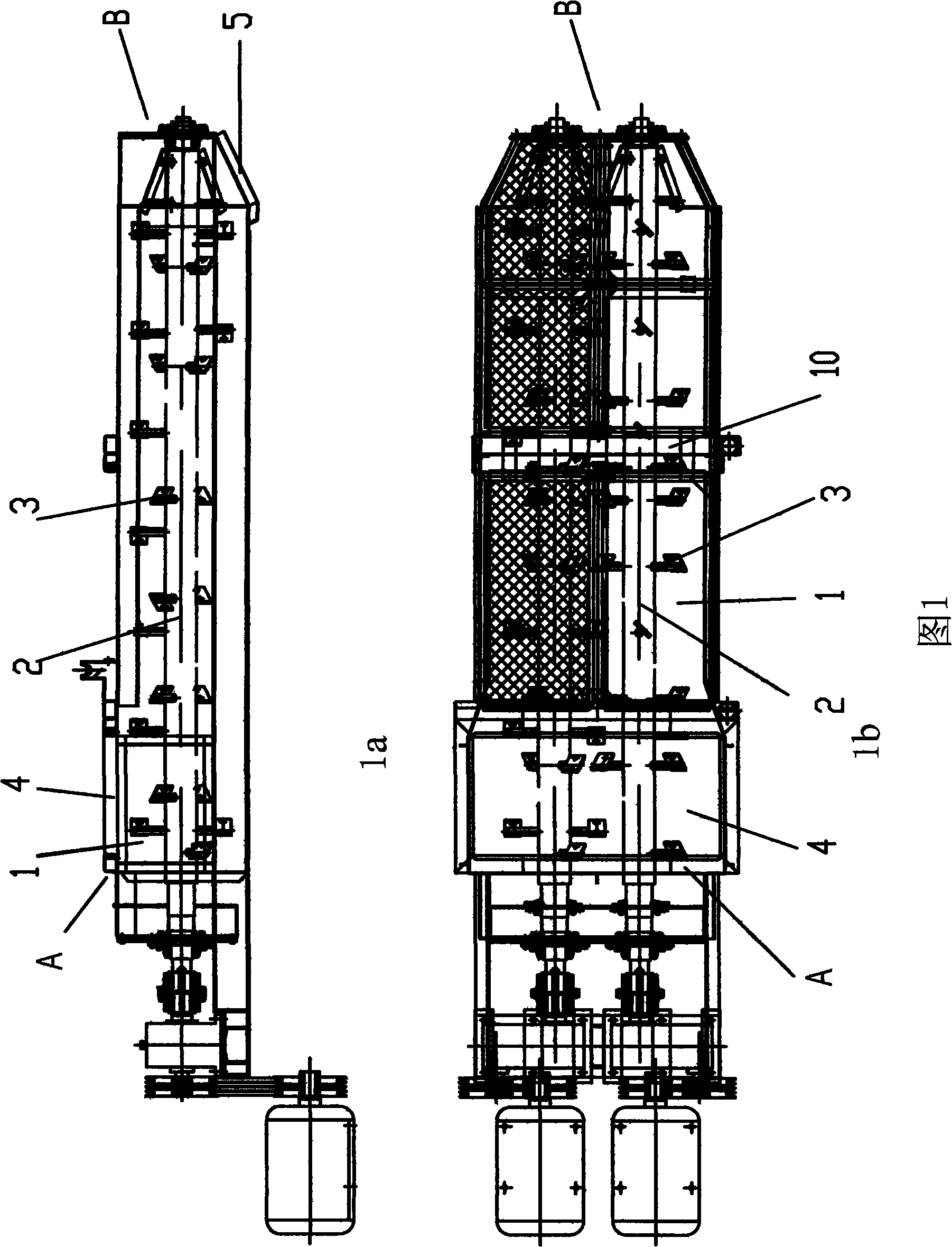 Stirring cylinder of cold-regeneration stirring apparatus for asphalt mixture