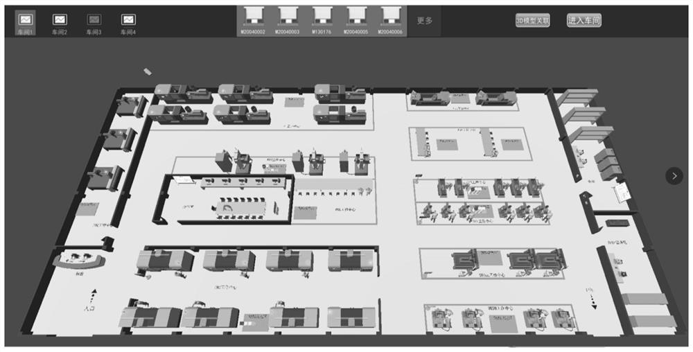 Production workshop management software system, computer, mobile phone and tablet terminal