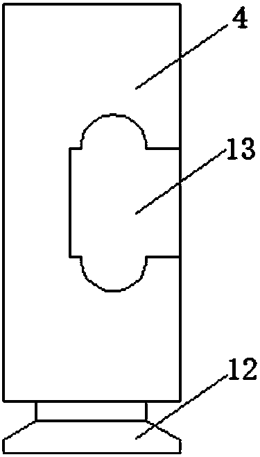 Pipeline storage frame convenient to transport