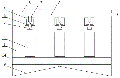 Efficient noise elimination air intake device for gas turbine