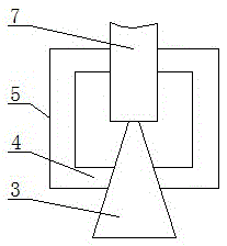 Efficient noise elimination air intake device for gas turbine