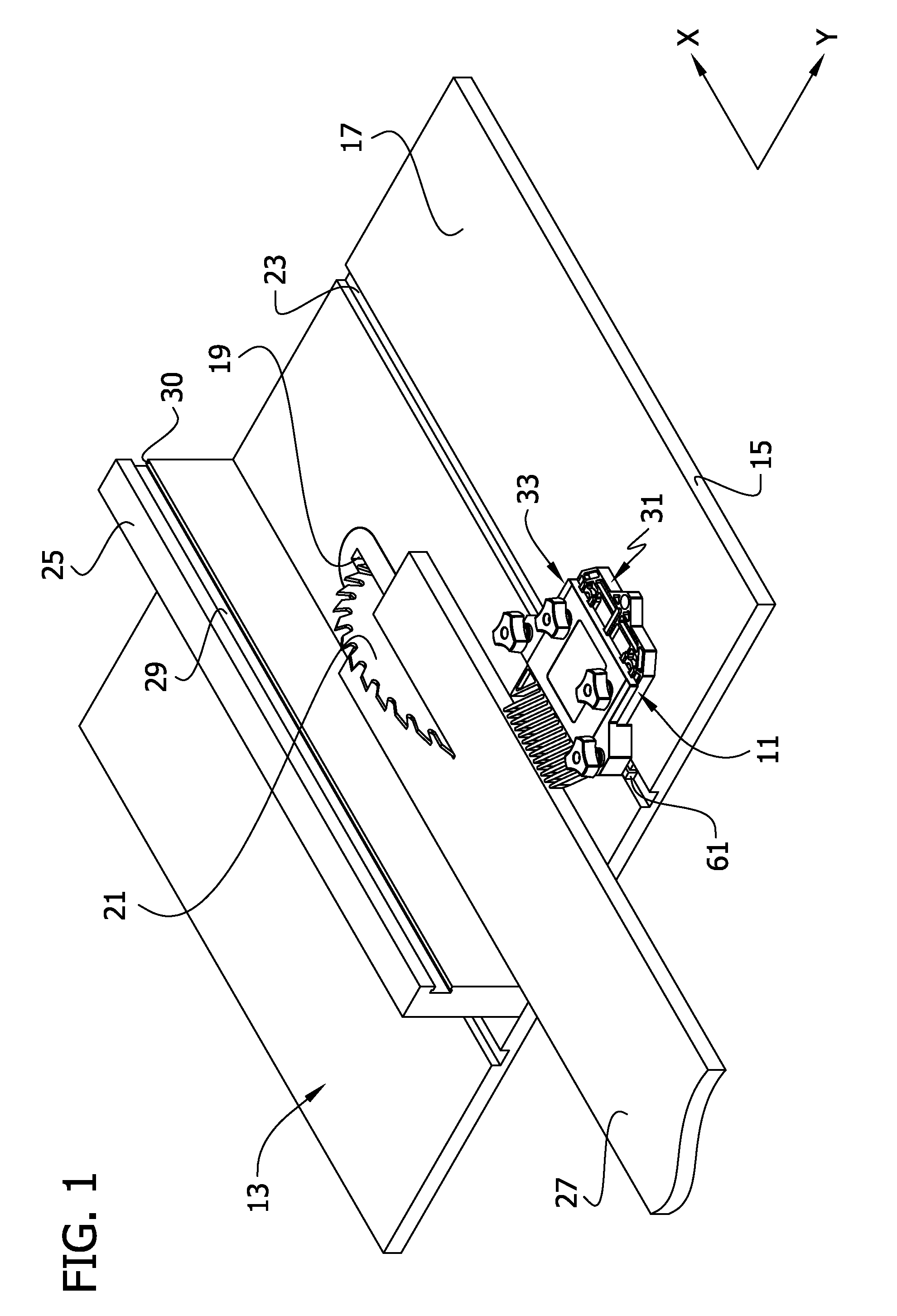 Featherboard assembly