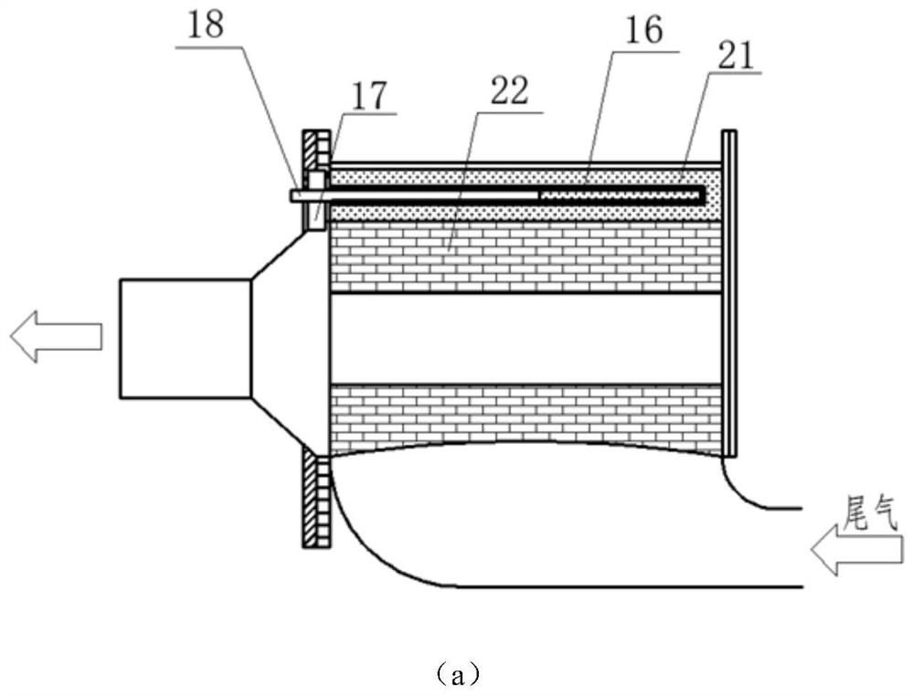 A gpf oxygen pump auxiliary regeneration device and method coupled with a bipolar charge coagulation system