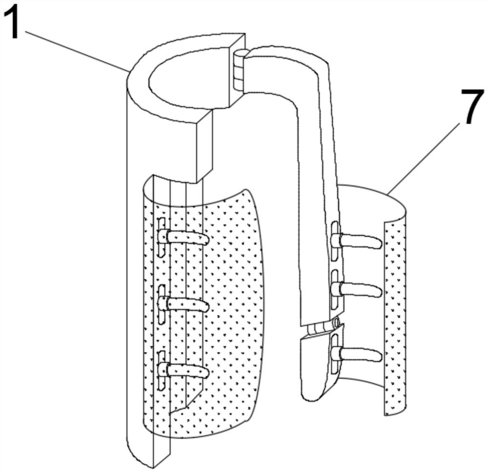 Wearable pneumatic bionic lower limb massager