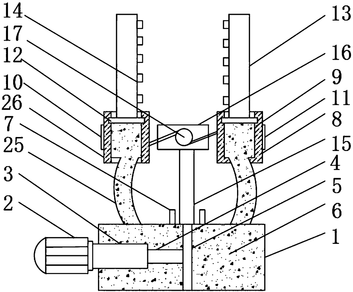 Robot clamp for industrial processing