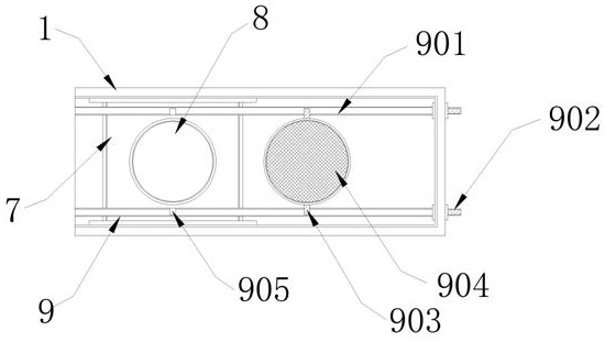 Efficient automatic cleaning device for distillation passage of U-shaped titanium sponge reactor