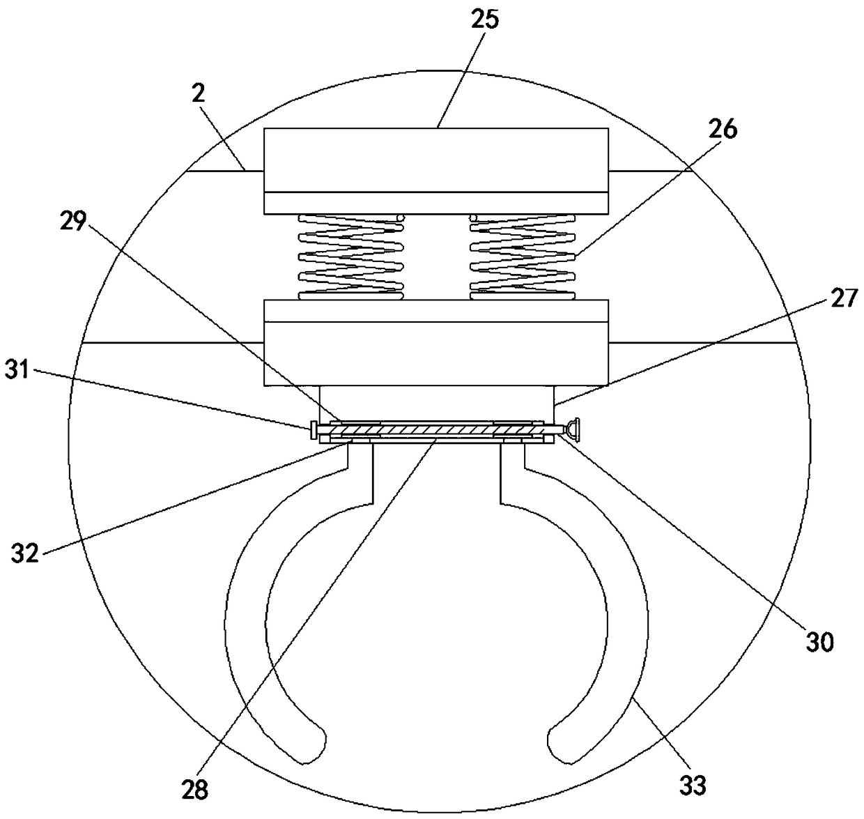 Clinical gastrointestinal decompression device for gastroenterology department