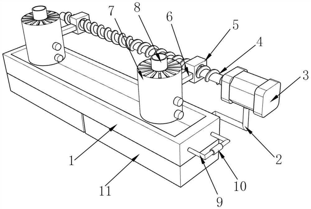 Gravel sub-packaging treatment equipment for building stones and use method of gravel sub-packaging treatment equipment