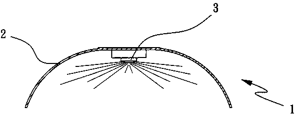 Method for realizing control over LED (light emitting diode) illuminating and cooling system