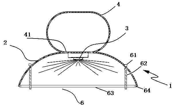 Method for realizing control over LED (light emitting diode) illuminating and cooling system