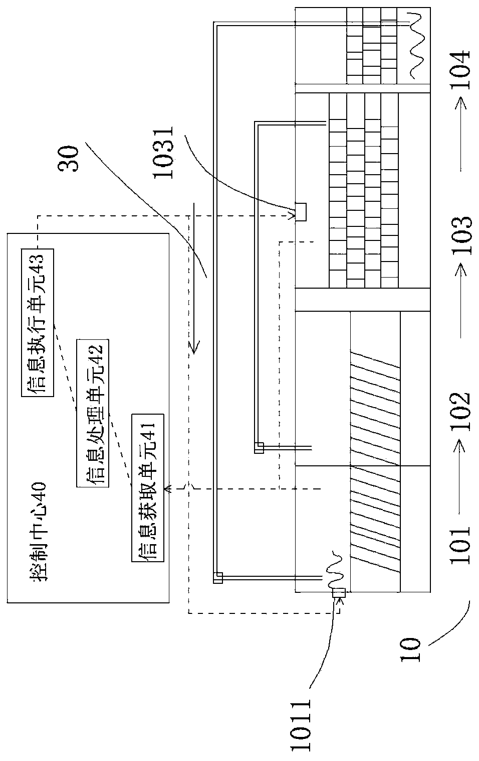 High-salt sewage treatment system, and tank volume adjustment method and aeration adjustment method thereof