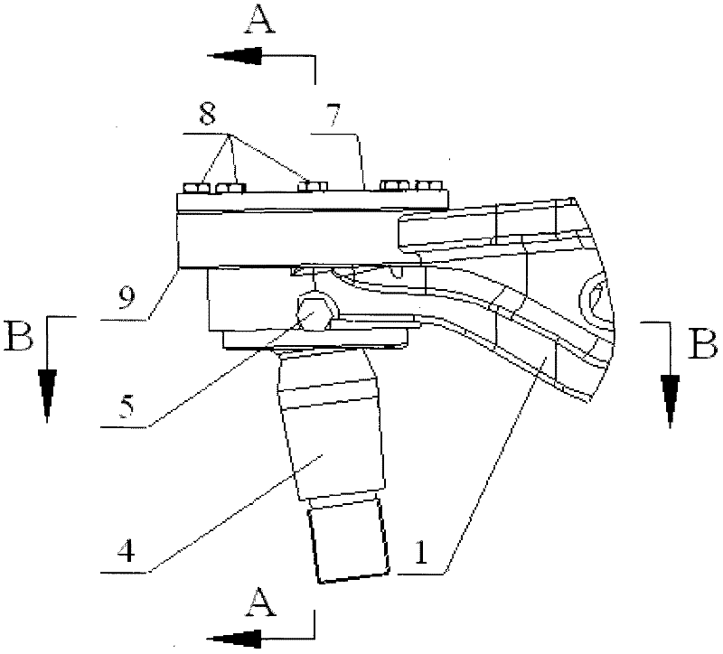 Vehicle suspension ball head pin assembly