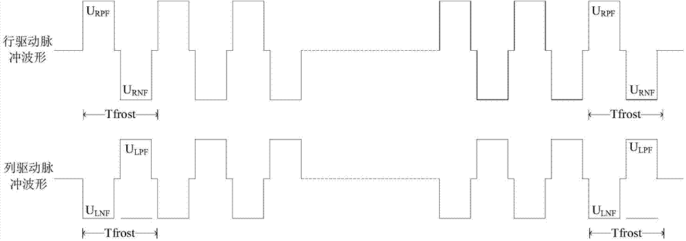 Electric quantity detection method of smectic phase liquid crystal screen