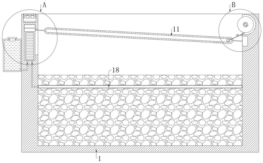 Anti-burning microbial soil remediation equipment