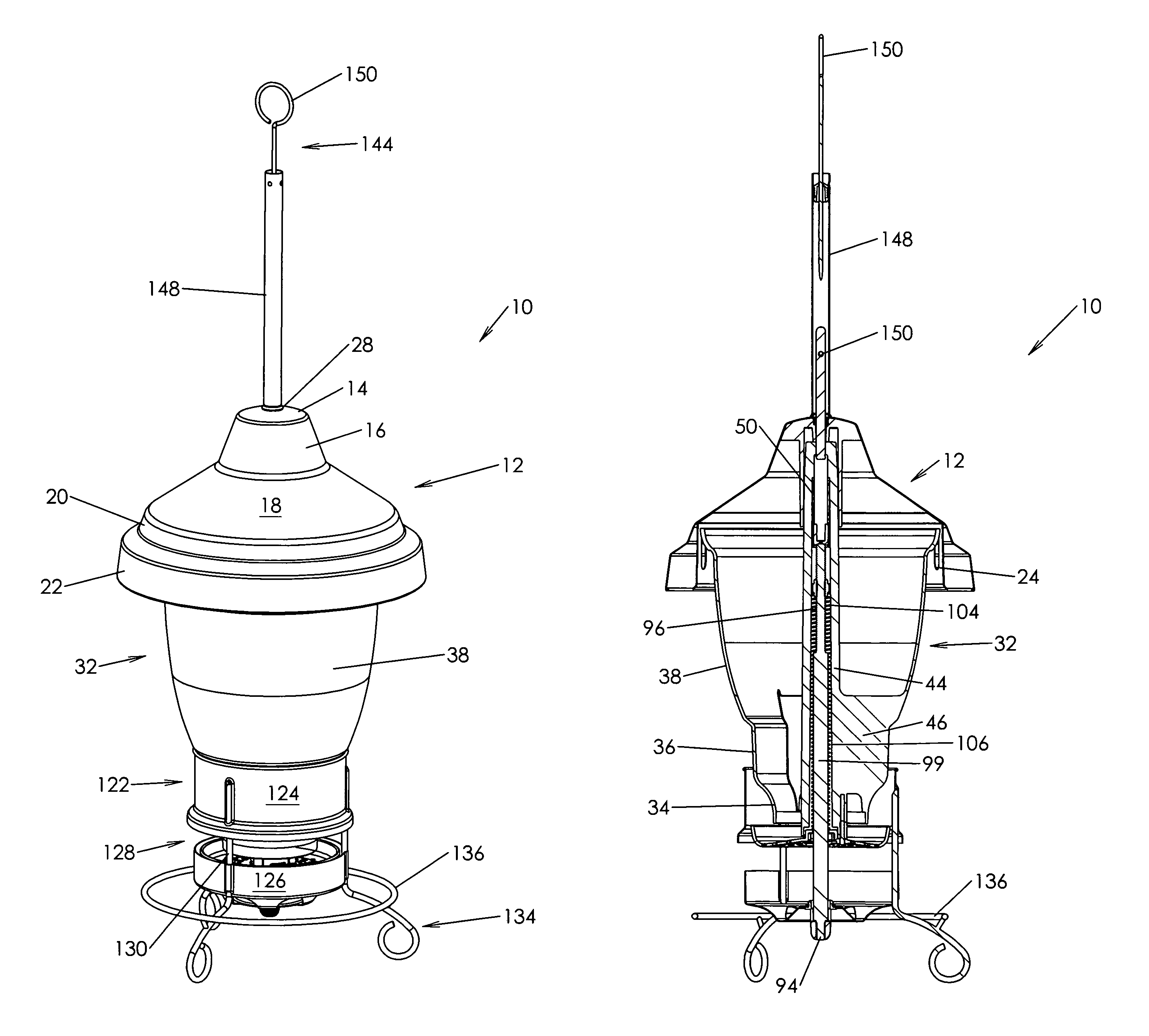 Adjustable squirrel proof bird feeder