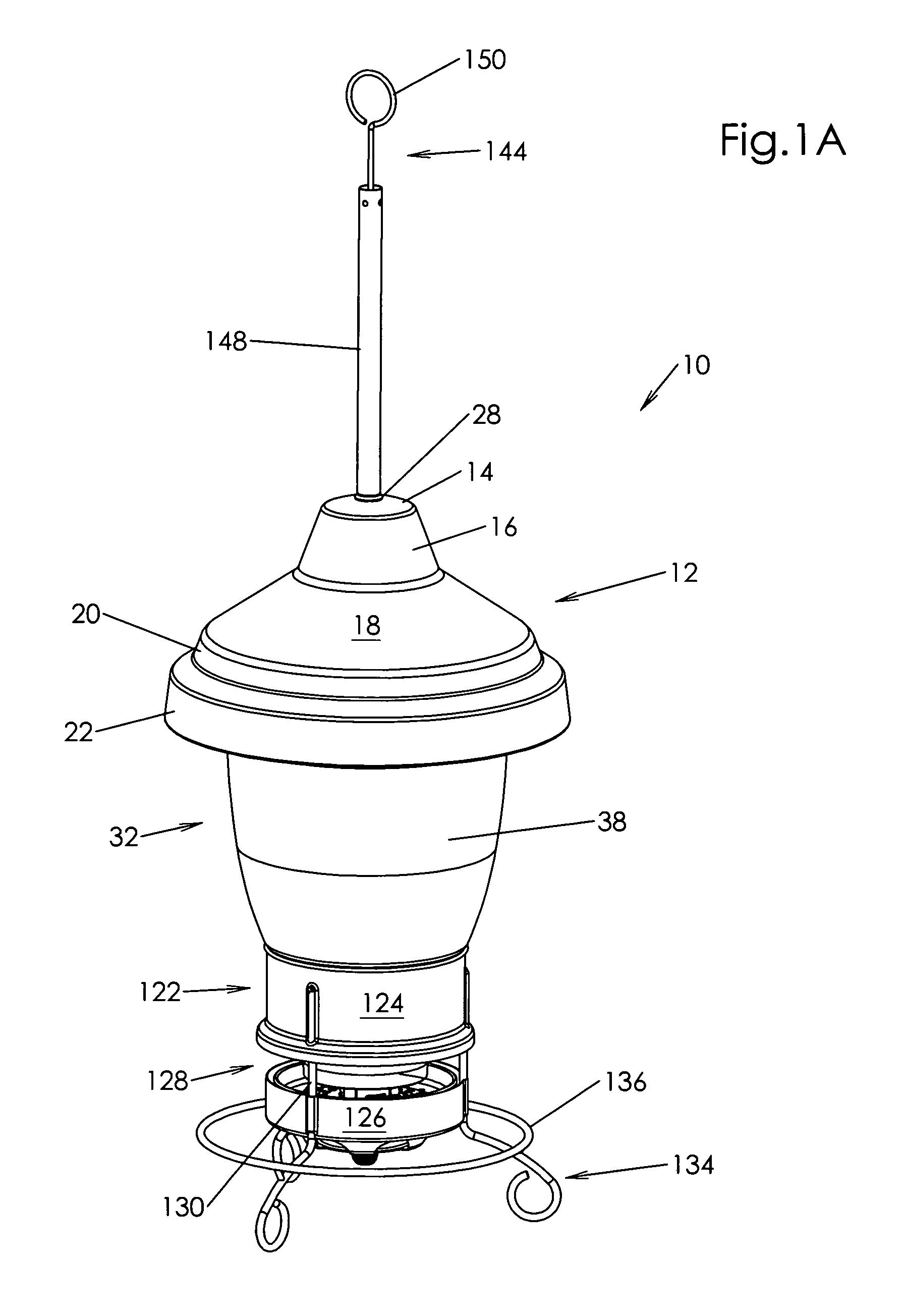 Adjustable squirrel proof bird feeder