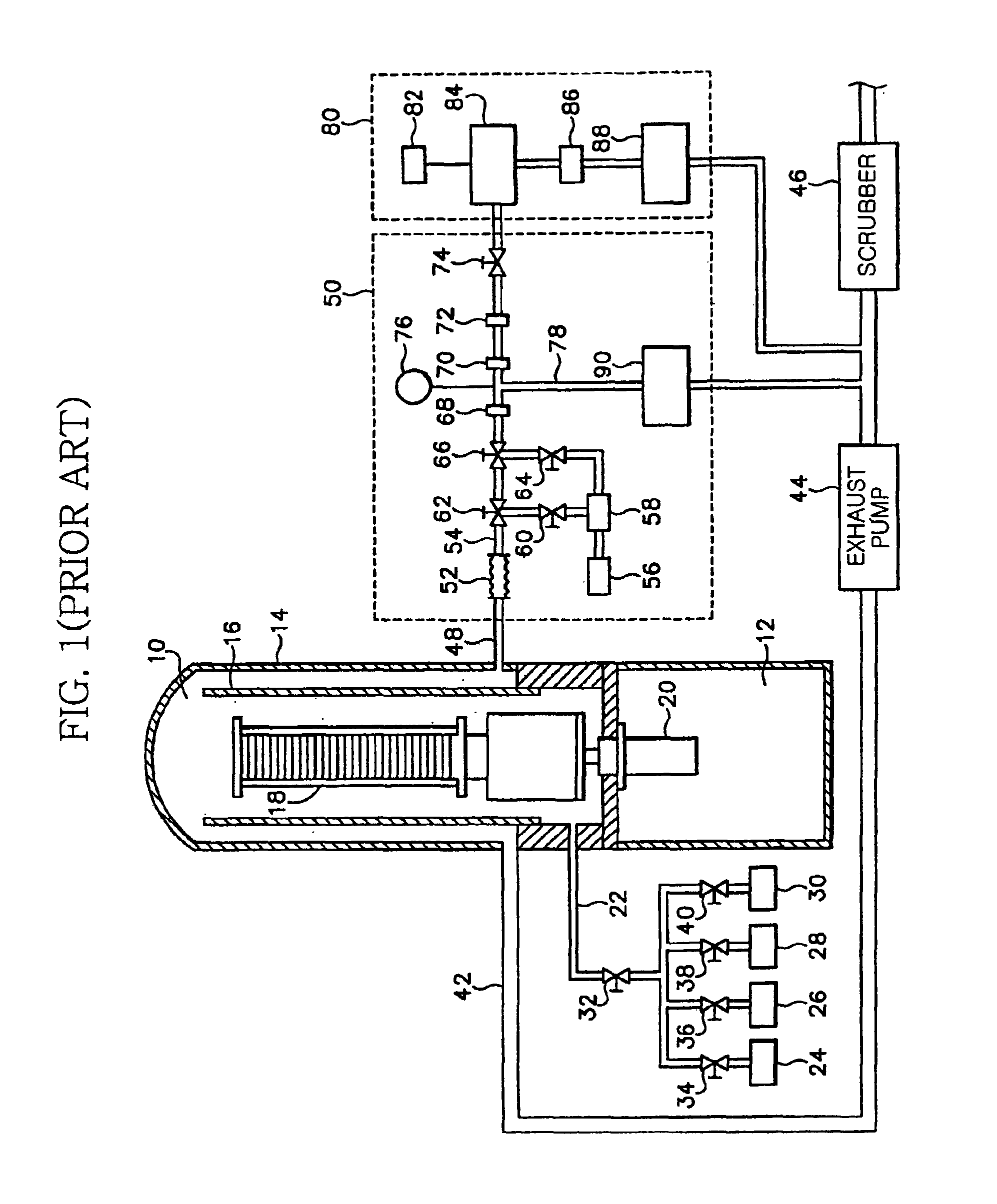 Residual gas analyzer of semiconductor device manufacturing equipment