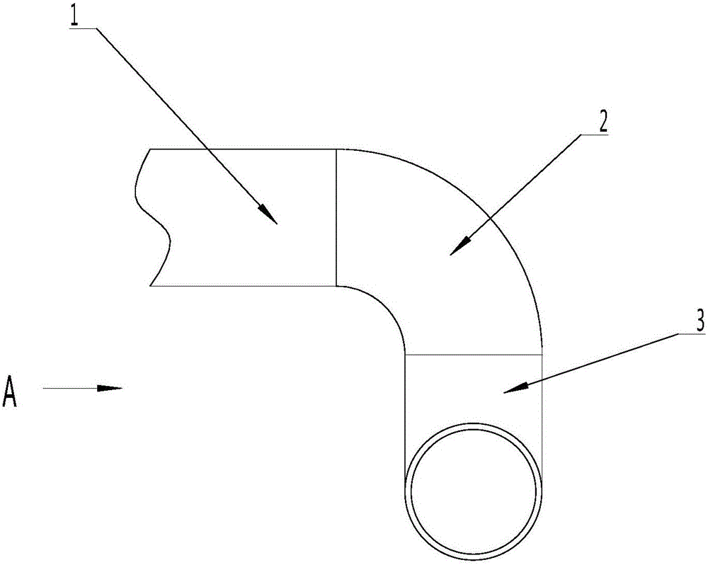 Gas phase opening liquid-inlet-prevention device