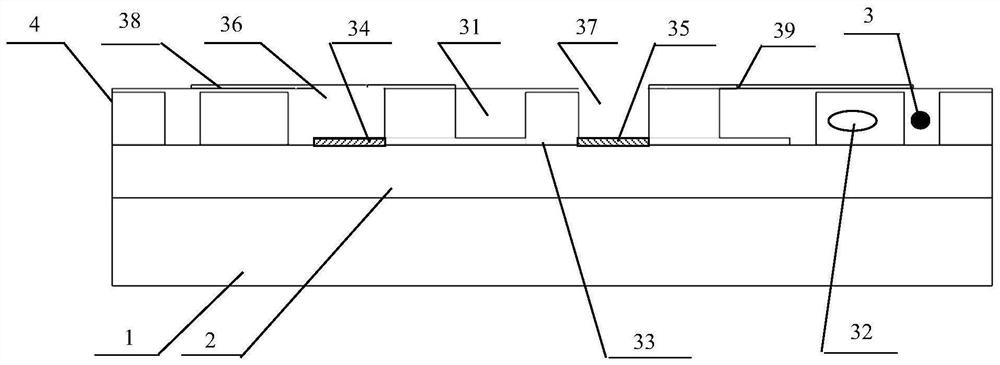 Silicon photon pin junction light attenuation structure